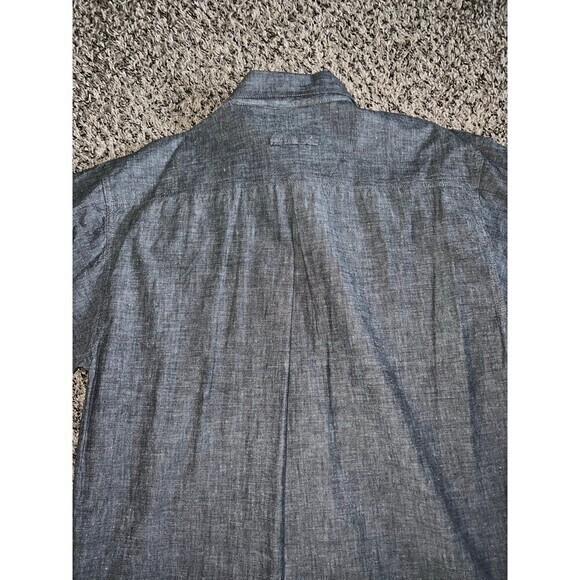 Cargo gray short sleeve button down men’s shirt‎ size large - Picture 5 of 6